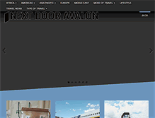 Tablet Screenshot of nextdooravalon.com